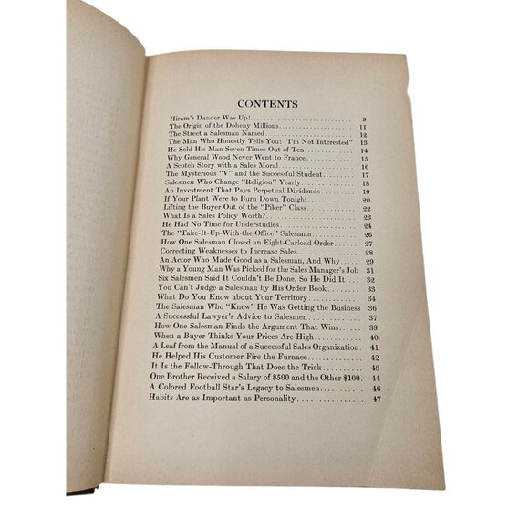 Tips From A Thousand Salesmen J.C. Aspley 1929 Hardcover Book VTG Business Sales - Picture 10 of 16